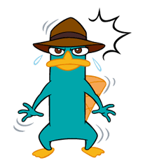 Perry/Agent P sticker #12955