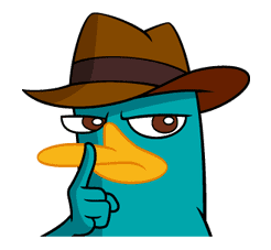 Perry/Agent P sticker #12963