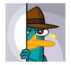 Perry/Agent P sticker #12972