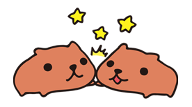 KAPIBARA-SAN ＆Friends sticker #13292
