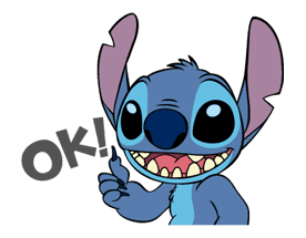 Stitch sticker #14322