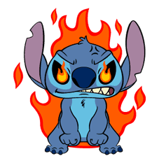 Stitch sticker #14330