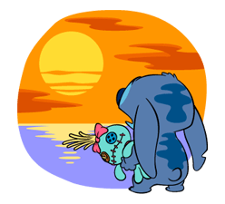 Stitch sticker #14347