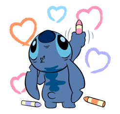 Stitch sticker #14351