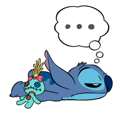 Stitch sticker #14354