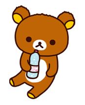 Rilakkuma Summer sticker #15283