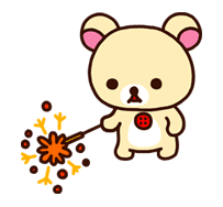 Rilakkuma Summer sticker #15312