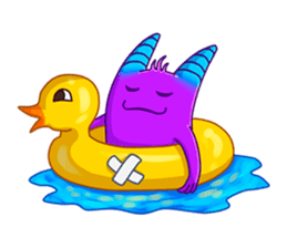 Beddomon and Kyu-chan Part 3 sticker #12276381