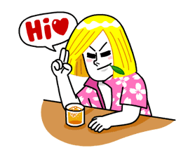 LINE Characters - Happy Vacations sticker #532578