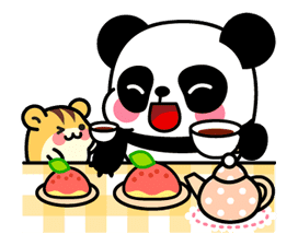 Pan & Ham sticker #4734