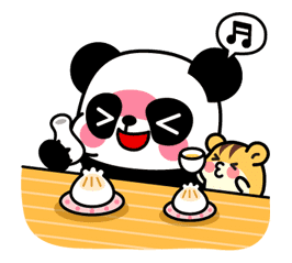 Pan & Ham sticker #4737