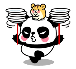 Pan & Ham sticker #4750