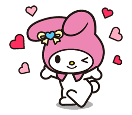 My Melody sticker #5728