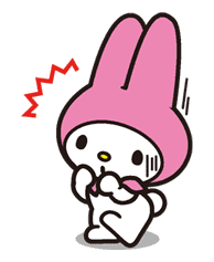 My Melody sticker #5742