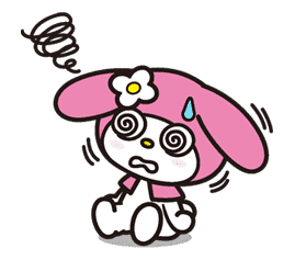 My Melody sticker #5749