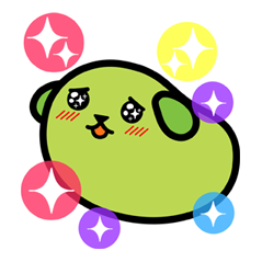 Mameshiba sticker #5838