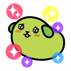Mameshiba sticker #5838