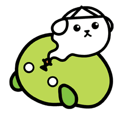 Mameshiba sticker #5849