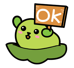 Mameshiba sticker #5850