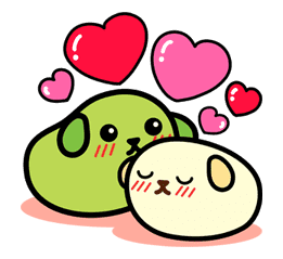 Mameshiba sticker #5856