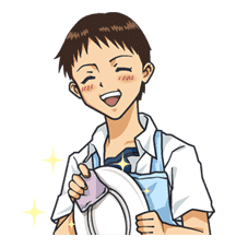 EVANGELION Vol.2 sticker #7511