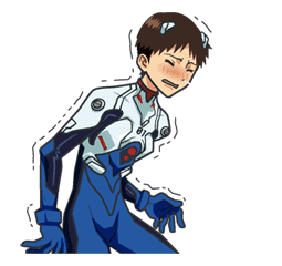 EVANGELION Vol.2 sticker #7515