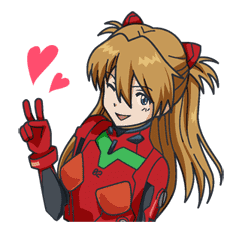 EVANGELION Vol.2 sticker #7518