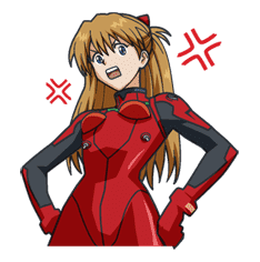 EVANGELION Vol.2 sticker #7519