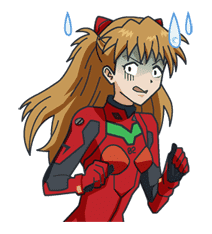 EVANGELION Vol.2 sticker #7520