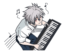 EVANGELION Vol.2 sticker #7524