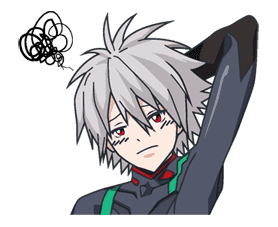 EVANGELION Vol.2 sticker #7526