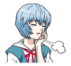 EVANGELION Vol.2 sticker #7527