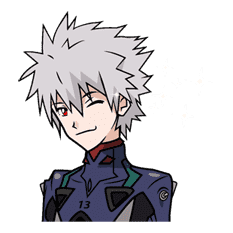 EVANGELION Vol.2 sticker #7528