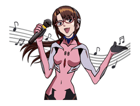 EVANGELION Vol.2 sticker #7532