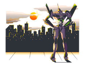 EVANGELION Vol.2 sticker #7546