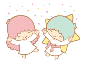 Little Twin Stars sticker #7712