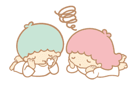 Little Twin Stars sticker #7714