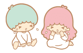 Little Twin Stars sticker #7715