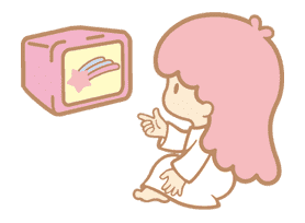 Little Twin Stars sticker #7722