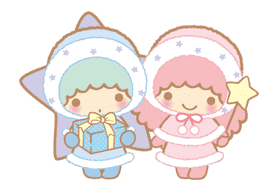 Little Twin Stars sticker #7744