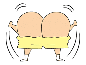 Crayon Shinchan sticker #8530