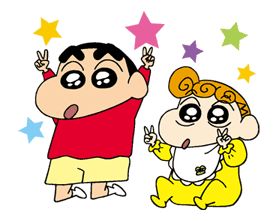 Crayon Shinchan sticker #8537