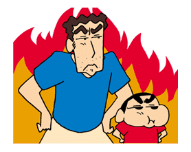 Crayon Shinchan sticker #8543