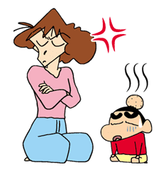 Crayon Shinchan sticker #8545