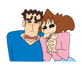 Crayon Shinchan sticker #8546