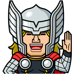 MARVEL mini Heroes - Official Stickers