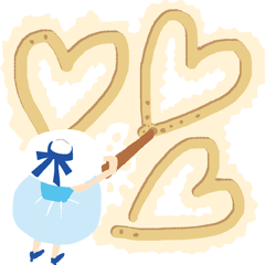 Sandy beach(Japanese)