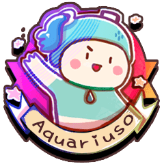 Aquariuso's funny daily life stickers