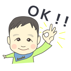 ASA-kun's stickers