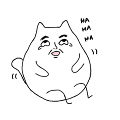 Happy Cat and Heart Man